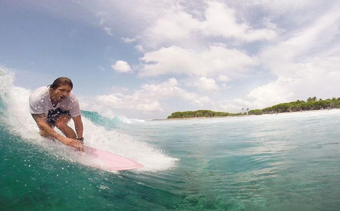 Brad Gerlach , Four Seasons Maldives Surfing Champions 2015, Sultan's. Foto: Leandro Matias.