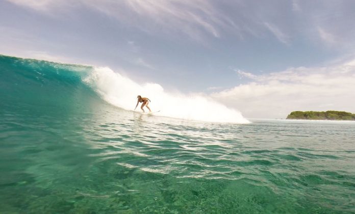 Sofia Mulanovich , Four Seasons Maldives Surfing Champions 2015, Sultan's. Foto: Leandro Matias.