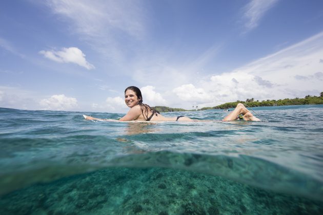 Sofia Mulanovich , Four Seasons Maldives Surfing Champions 2015, Sultan's. Foto: Sean Scott.