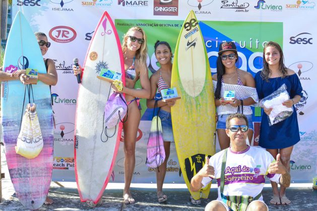 Podio Feminino , Riviera de São Lourenço, Bertioga (SP). Foto: Osmar Rezende Filho.