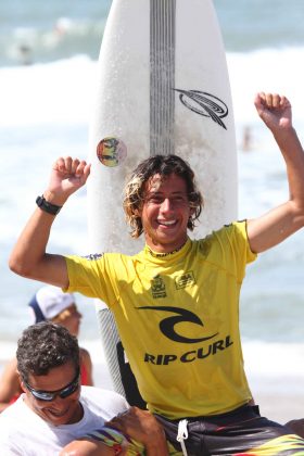 Alax_Soares7 Rip Curl Guarujaense de Surf 2015, primeira etapa, Pernambuco, Guarujá. Foto: Nancy Geringer.