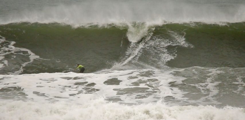 Thiago Jacaré , Desafio Mormaii de Ondas Grandes 2015, Cardoso, Farol Santa Marta (SC). Foto: Zecops.