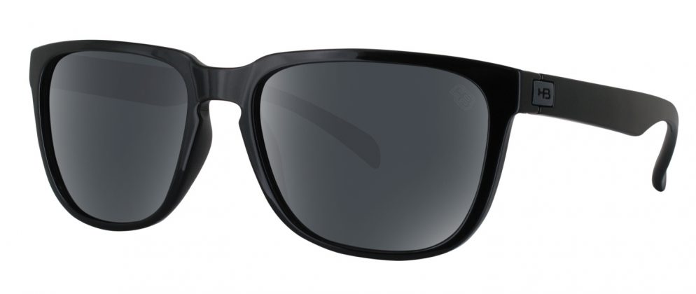 HB modelo Taipan Gloss Black Polarized Gray. Foto: Divulgação.