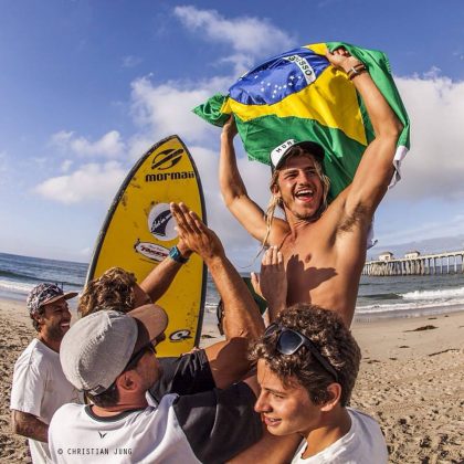 Conseguirá o título mundial de Caio Vaz impulsionar o SUP Wave brasileiro?. Foto: Christian Jung.