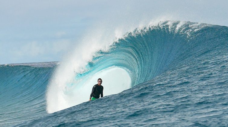 Tiago Monteiro, Teahupoo - Tahiti De Lucca Pampa Barrels, . Foto: Reprodução.