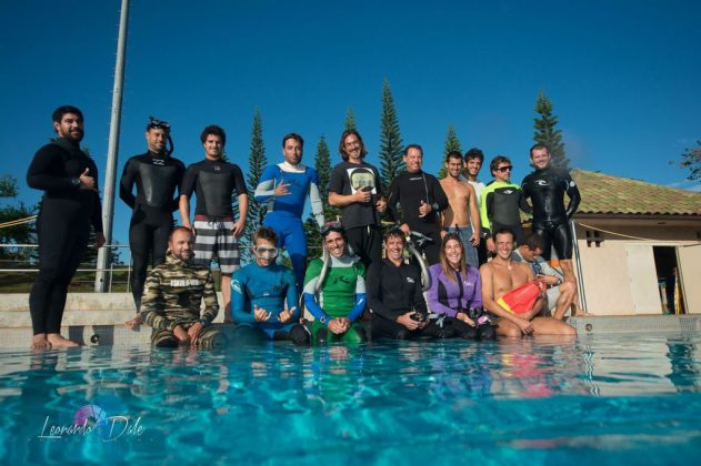 Treino com a galera Brasileira Ricardo Taveira ministra curso de Apneia no Brasil. Foto: Divulgação.