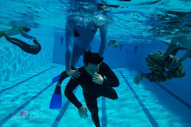 Treino de apneia com stress Ricardo Taveira ministra curso de Apneia no Brasil. Foto: Divulgação.