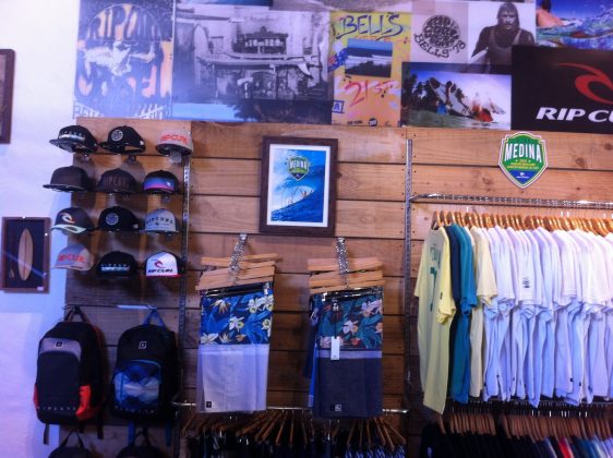 Rip Curl inaugura espaço customizado na loja Farol, num dos picos mais emblemáticos de surf na Bahia. Foto: Divulgação.