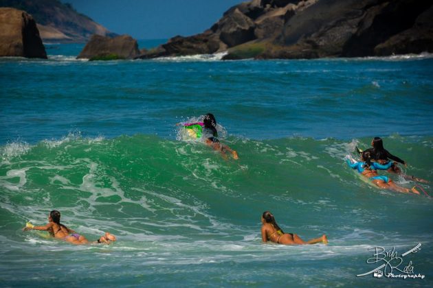 Tag Team Brasil Surf Girls agita a Prainha, no Rio de Janeiro. Confira as fotos. Foto: Bruno Rafael.