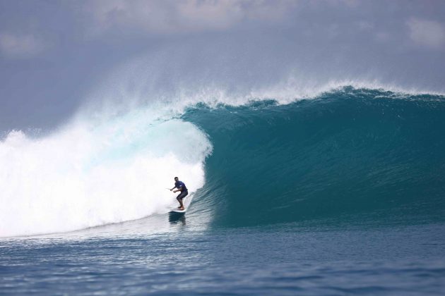 Bruno Veiga , Mentawai, Indonésia. Foto: Arquivo pessoal Veiga.