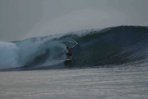 Bruno Veiga , Mentawai, Indonésia. Foto: Arquivo pessoal Veiga.