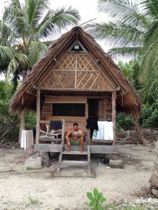 Bruno Veiga , Mentawai, Indonésia. Foto: Arquivo pessoal Veiga.