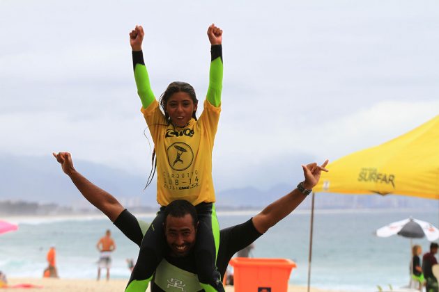  Circuito Oakley WQSurf Sub 14 Estadual de Surf 2015, Canto do Recreio (RJ). Foto: Patrícia Lelot.