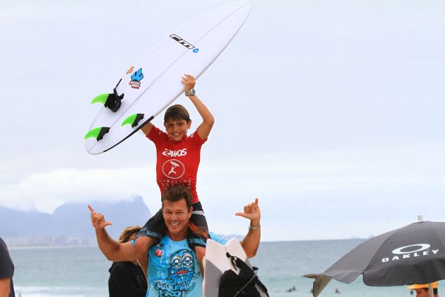  Circuito Oakley WQSurf Sub 14 Estadual de Surf 2015, Canto do Recreio (RJ). Foto: Patrícia Lelot.