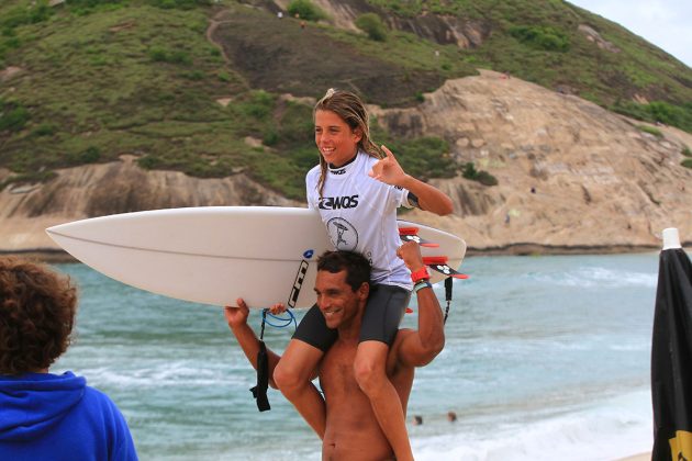  Circuito Oakley WQSurf Sub 14 Estadual de Surf 2015, Canto do Recreio (RJ). Foto: Patrícia Lelot.