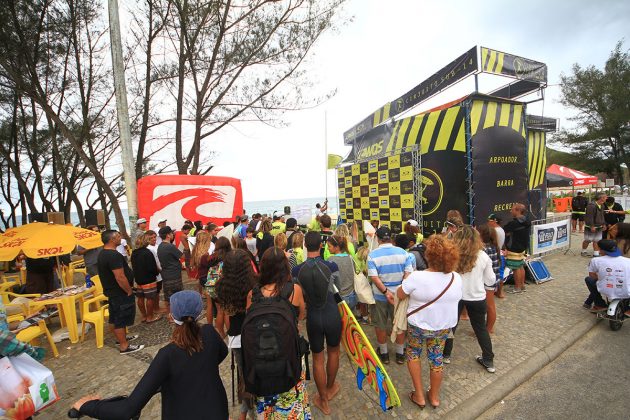  Circuito Oakley WQSurf Sub 14 Estadual de Surf 2015, Canto do Recreio (RJ). Foto: Patrícia Lelot.