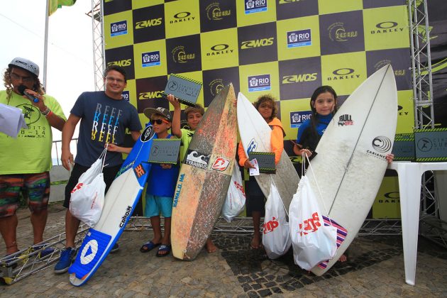  Circuito Oakley WQSurf Sub 14 Estadual de Surf 2015, Canto do Recreio (RJ). Foto: Patrícia Lelot.