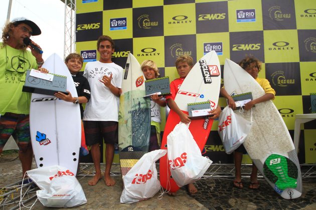  Circuito Oakley WQSurf Sub 14 Estadual de Surf 2015, Canto do Recreio (RJ). Foto: Patrícia Lelot.