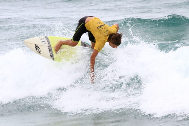 Kauai Pinheiro Circuito Oakley WQSurf Sub 14 Estadual de Surf 2015, Canto do Recreio (RJ). Foto: Patrícia Lelot.