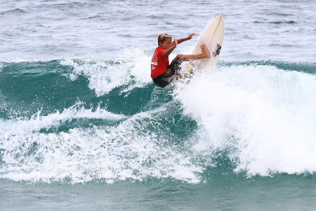 Matheus Lima Circuito Oakley WQSurf Sub 14 Estadual de Surf 2015, Canto do Recreio (RJ). Foto: Patrícia Lelot.