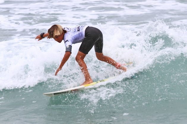 Rafael Lufty Circuito Oakley WQSurf Sub 14 Estadual de Surf 2015, Canto do Recreio (RJ). Foto: Patrícia Lelot.