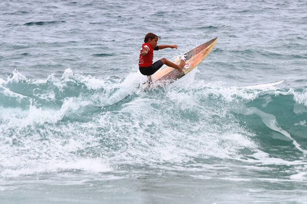 Rickson Falcão Circuito Oakley WQSurf Sub 14 Estadual de Surf 2015, Canto do Recreio (RJ). Foto: Patrícia Lelot.