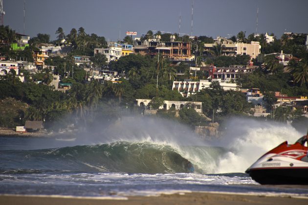 Luiz Fernando, Puerto Escondido, Zicatela, México. Foto: Arquivo pessoal.