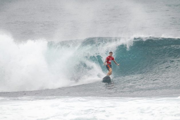 Kekoa Cazimero , Billabong Pipe Invitational 2015, Pipeline, Hawaii. Foto: Carlos Infante.