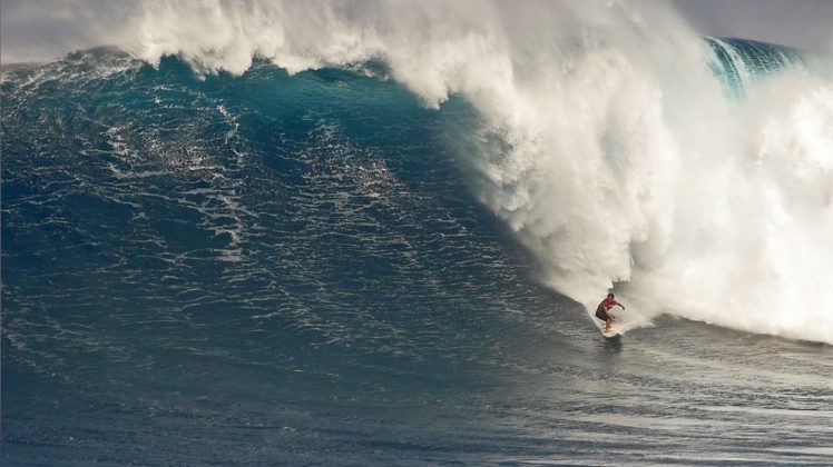 Pedro Calado , Jaws, Hawaii. Foto: Ígor Maciel.