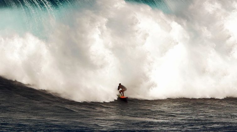 Kona Oliveira , Jaws, Hawaii. Foto: Ígor Maciel.