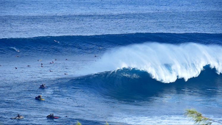 Line up , Jaws, Hawaii. Foto: Ígor Maciel.