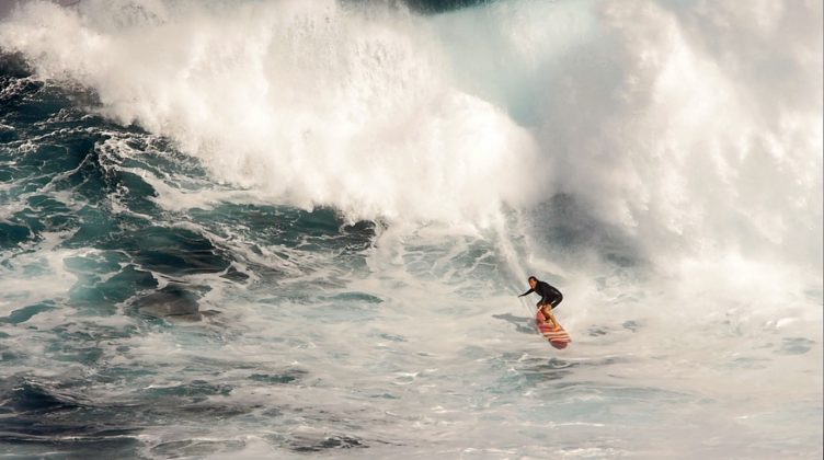 Andrea Moller , Jaws, Hawaii. Foto: Ígor Maciel.