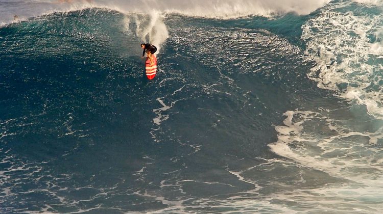 Andrea Moller , Jaws, Hawaii. Foto: Ígor Maciel.