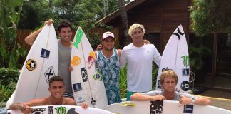 Equipe de peso em Noronha