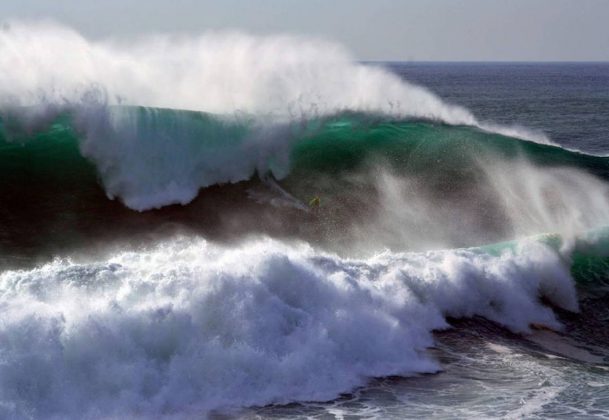 David Langer, Nazaré, Portugal. Foto: Manuel Ricardo . Foto: Divulgação.