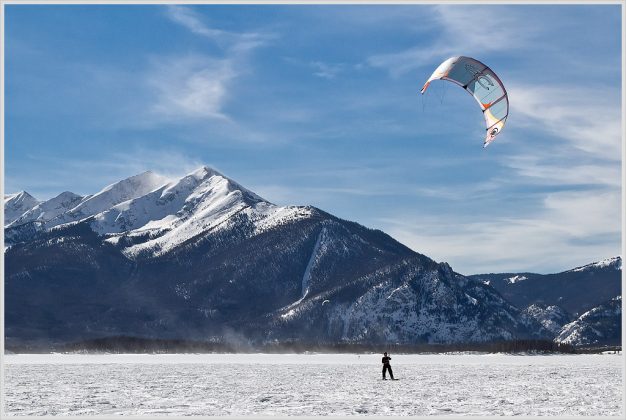 Snowkite. Foto: Greg Ness / Creative Commons.