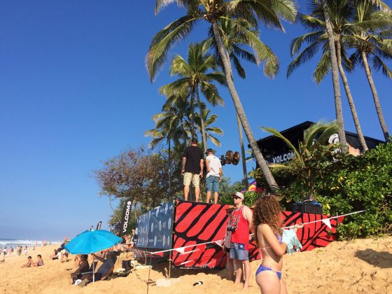 Volcom Pipe Pro 2016, Havaí. Foto: Arquivo pessoal Fábio Gouveia.