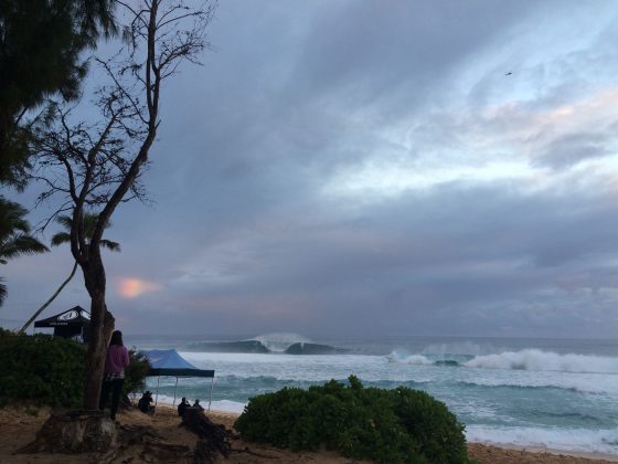 Banzai Pipeline, Havaí. Foto: Arquivo pessoal Fábio Gouveia.