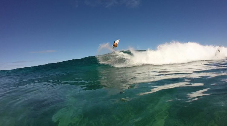 Jean da Silva, Off The Wall, Havaí. Foto: Arquivo pessoal Fábio Gouveia.