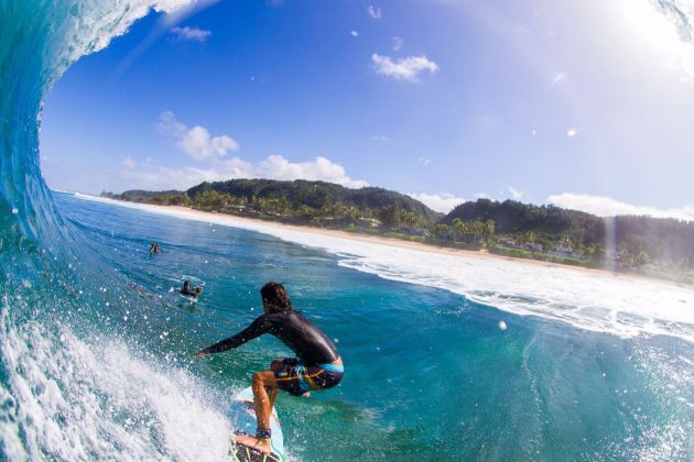 Diego Silva em um belo momento clicado pela nova revelação da fotografia de surfe,Igor Hossmann, Havaí. Foto: Igor Hossman.