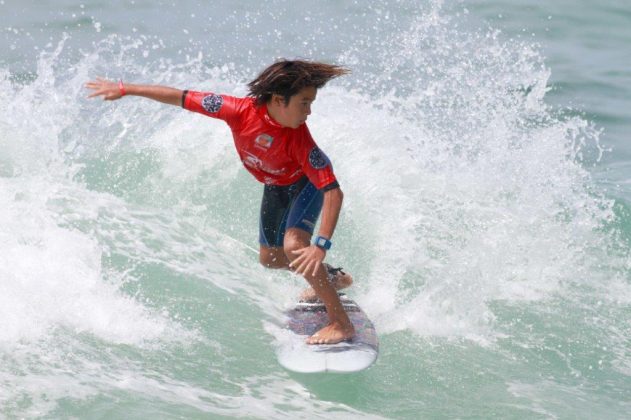 Daniel Adisaka, Rip Curl Grom Search 2016, Praia de Itaúna, Saquarema (RJ). Foto: Basílio Ruy.