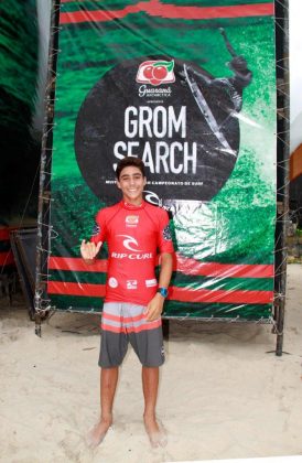 Leonardo Barcelos, Rip Curl Grom Search 206, praia de Maresias, São Sebastião (SP). Foto: Gerson Kaestner.