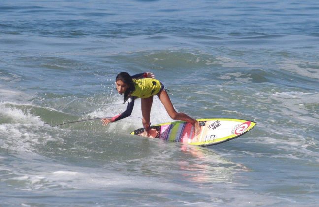 Sophia Medina, Rip Curl Grom Search 2016, praia de Maresias, São Sebastião (SP). Foto: Gerson Kaestner.