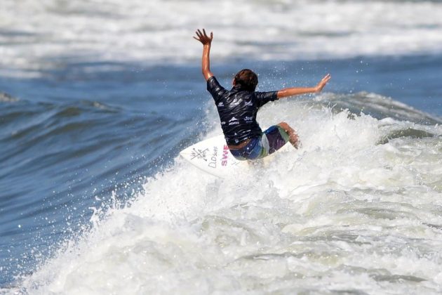 Daniel Duarte, Circuito Santos Surf 2016, Quebra-Mar. Foto: Ivan Storti /  FMA Notícias.