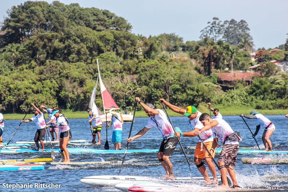 Um dia de SUP na represa de Guarapiranga