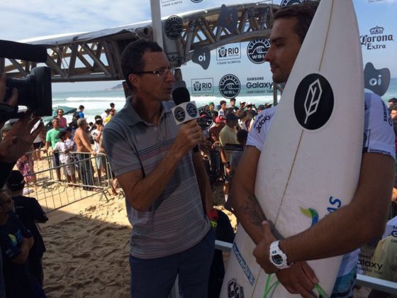 Oi Rio Pro 2016. Foto: Arquivo pessoal Fábio Gouveia.