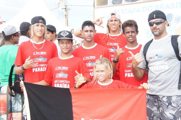 Equipe Paraíba  CBSurf Tour. . Foto: François Laplace.