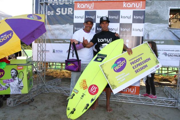 Pódio Expression Session Festival Paulistano de Surf, Riviera de São Lourenço, Bertioga (SP). Foto: Nancy Geringer.