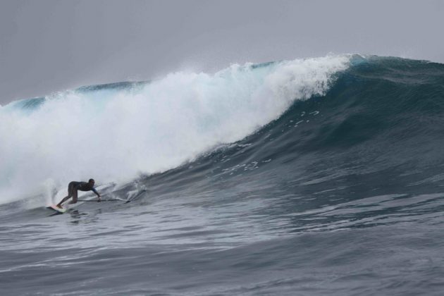 Lucas Medeiros, Tahiti 2016. Foto: Arquivo pessoal.