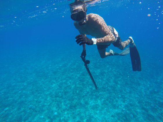 Lucas Medeiros, Tahiti 2016. Foto: Arquivo pessoal.